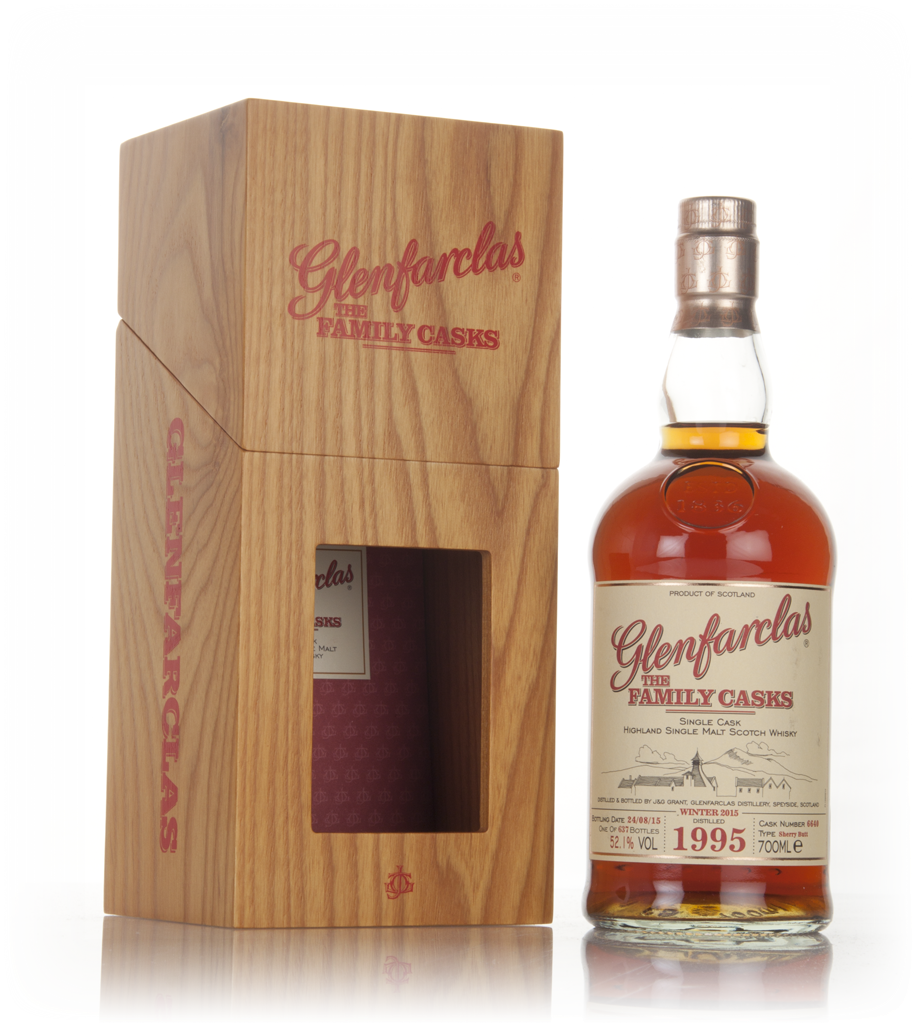 Glenfarclas 1995 (cask 6640) Family Cask Winter 2015 Release 70cl product image