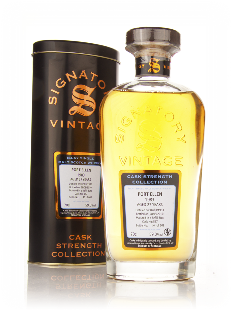 Port Ellen 27 Year Old 1983 Cask 517 - Cask Strength Collection (Signatory) 70cl product image