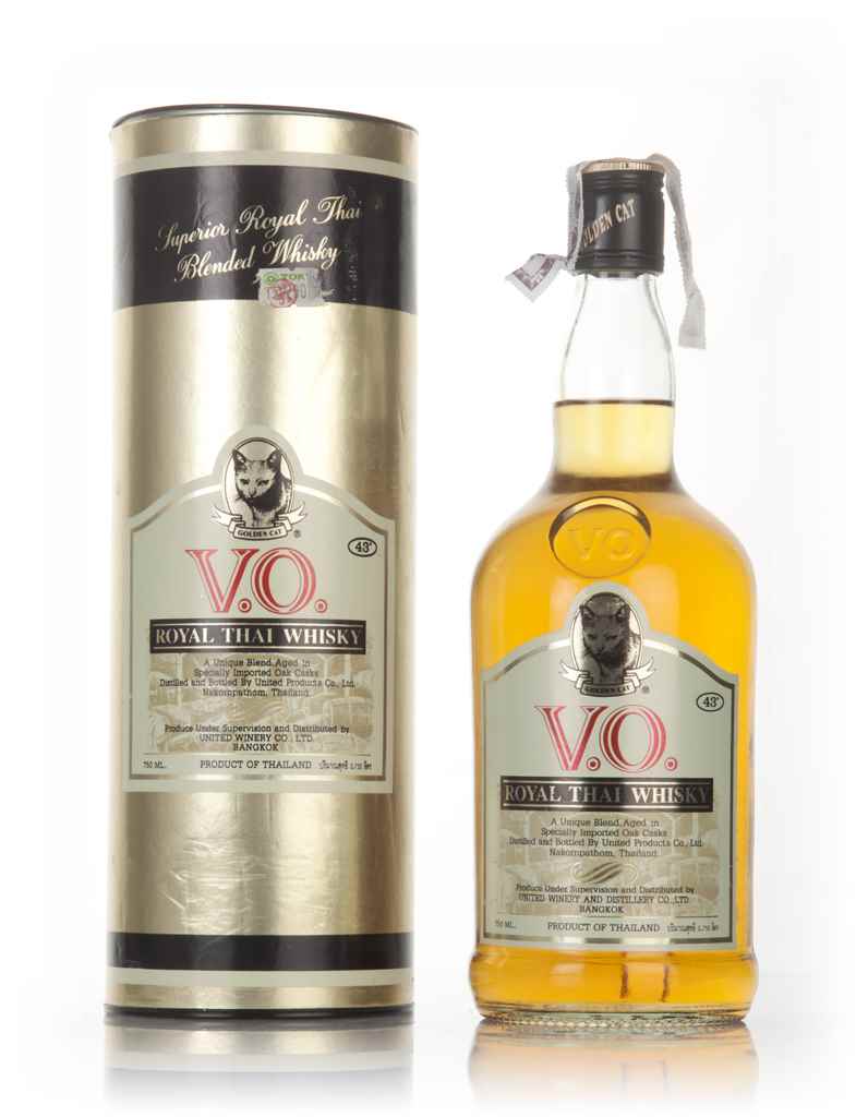 Golden Cat V.O. Royal Thai Whisky - 1970s 75cl product image