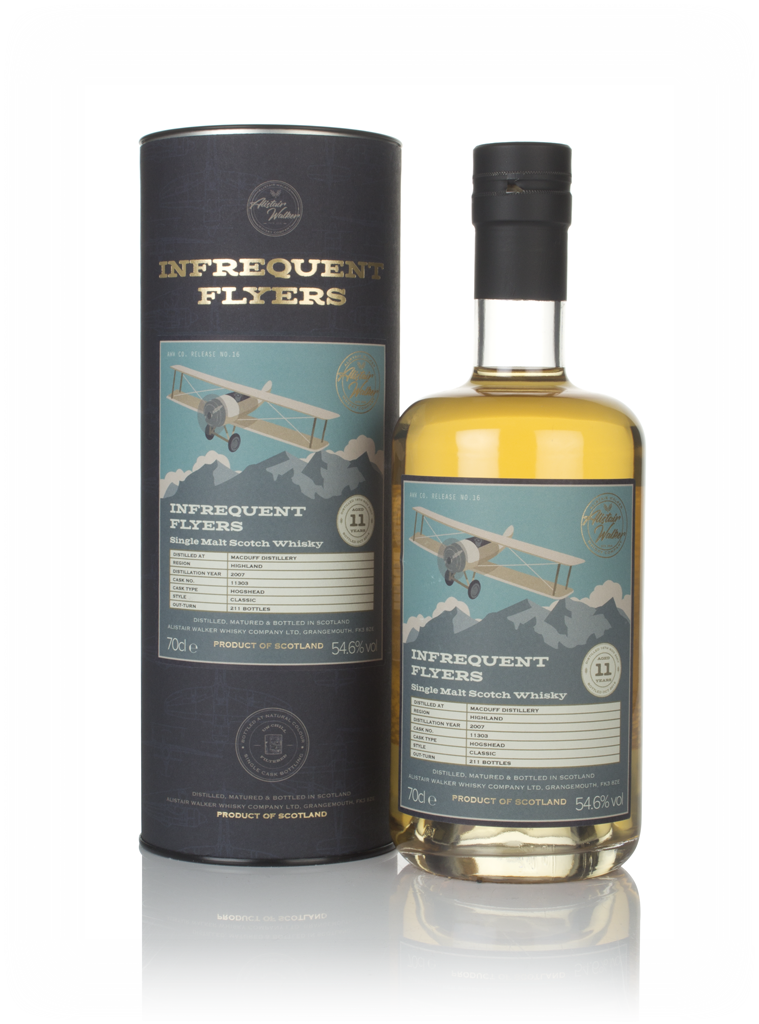 Macduff 11 Year Old 2007 (cask 11303) - Infrequent Flyers (Alistair Walker) 70cl product image