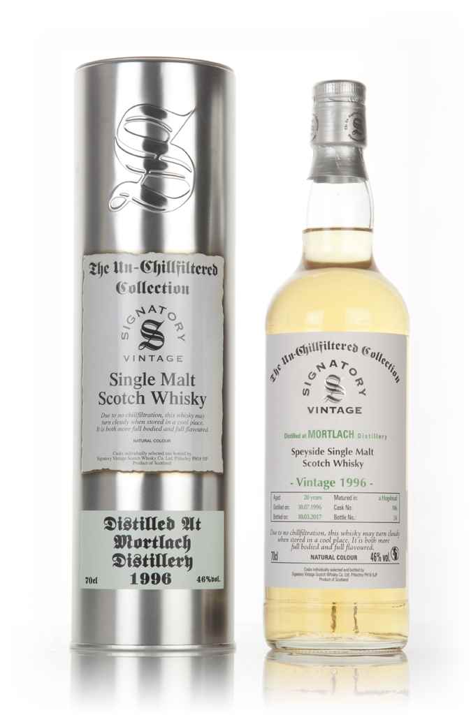 Mortlach 20 Year Old 1996 (cask 186) - Un-Chillfiltered Collection (Signatory) 70cl product image