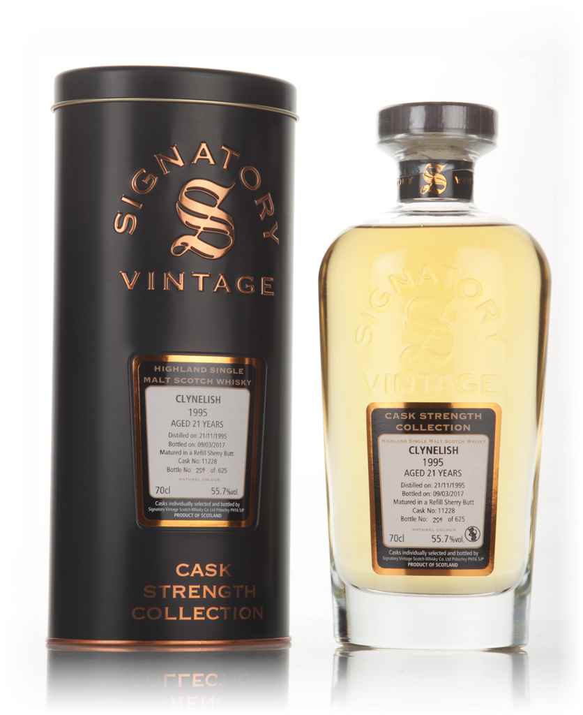 Clynelish 21 Year Old 1995 (cask 11228) - Cask Strength Collection (Signatory) 70cl product image