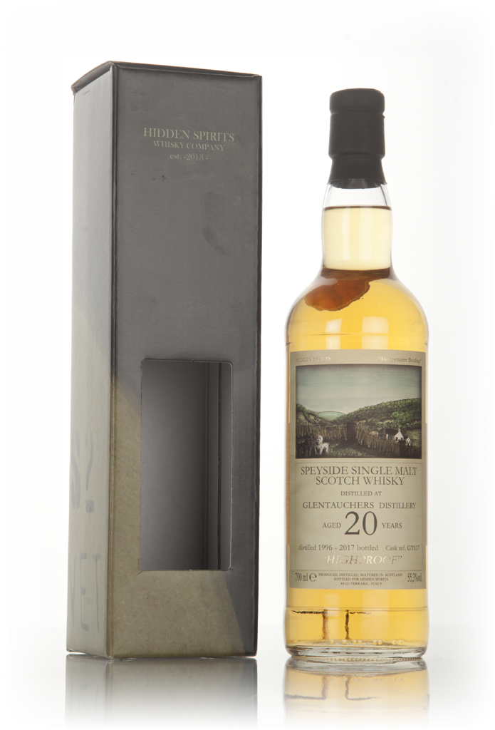 Glentauchers 20 Year Old 1996 (cask GT617) - Hidden Spirits 70cl product image