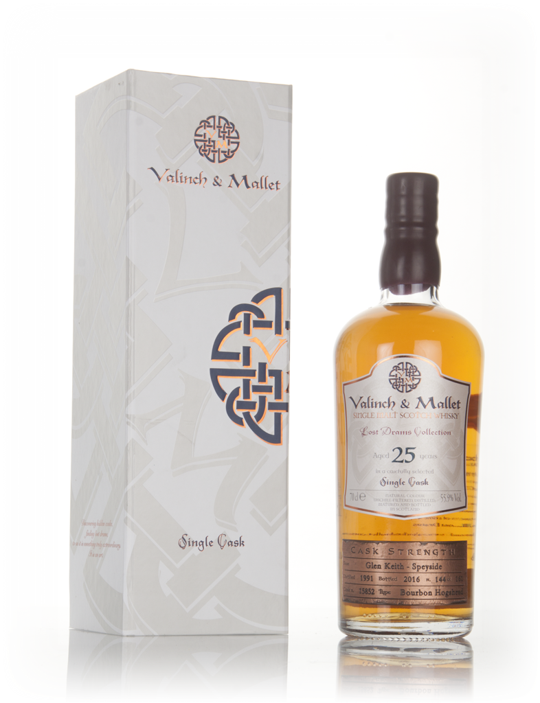 Glen Keith 25 Year Old (cask 15852) - Lost Drams Collection (Valinch & Mallet) 70cl product image