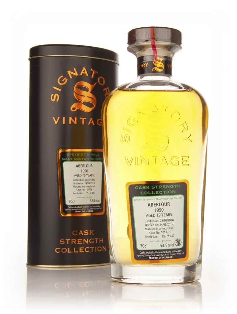 Aberlour 19 Year Old 1990 Cask 101776 - Cask Strength Collection (Signatory) 70cl product image