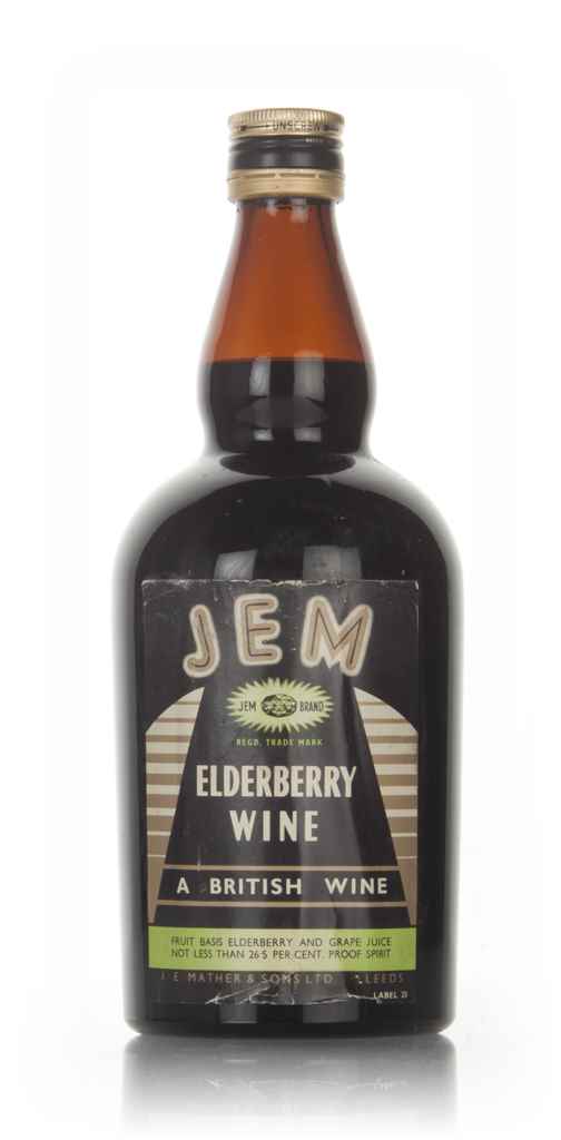 JEM Elderberry Wine - 1960s product image