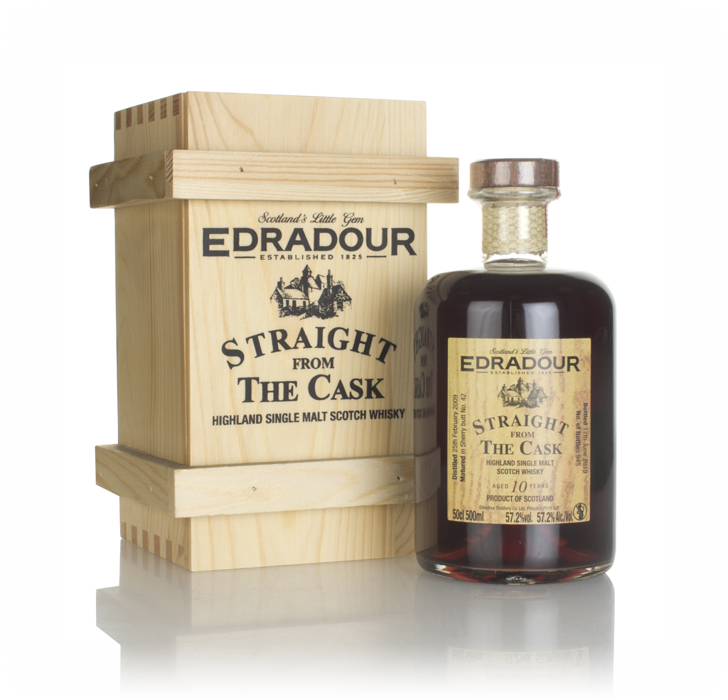 Edradour 10 Year Old 2009 (cask 42) - Straight From The Cask 50cl product image