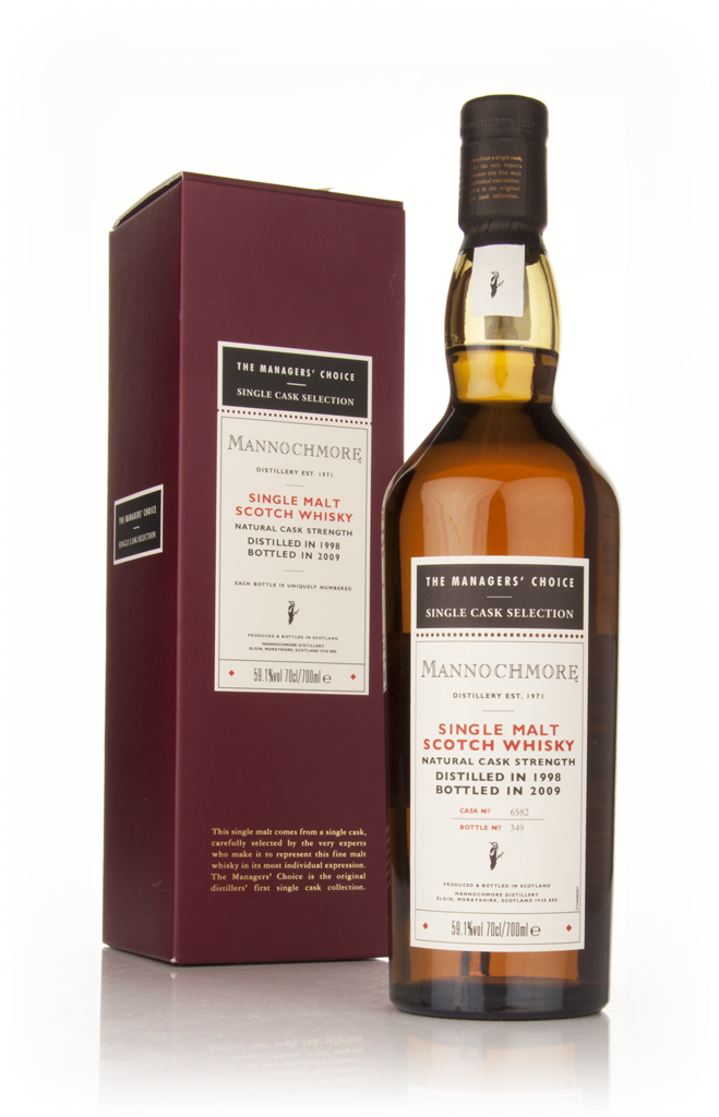 Mannochmore 1998 - Managers Choice 70cl product image
