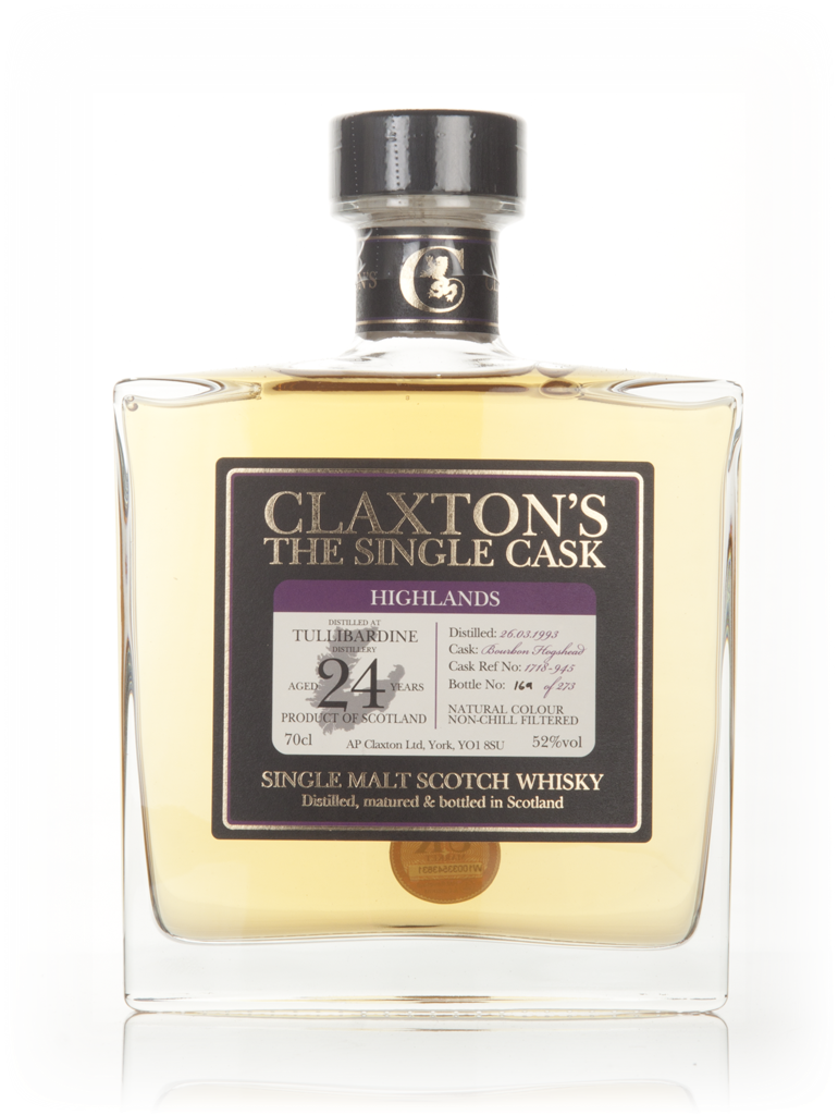 Tullibardine 24 Year Old 1993 - Claxton's 70cl product image