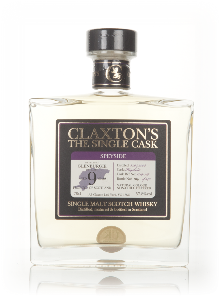 Glenburgie 9 Year Old 2008 - Claxton's 70cl product image
