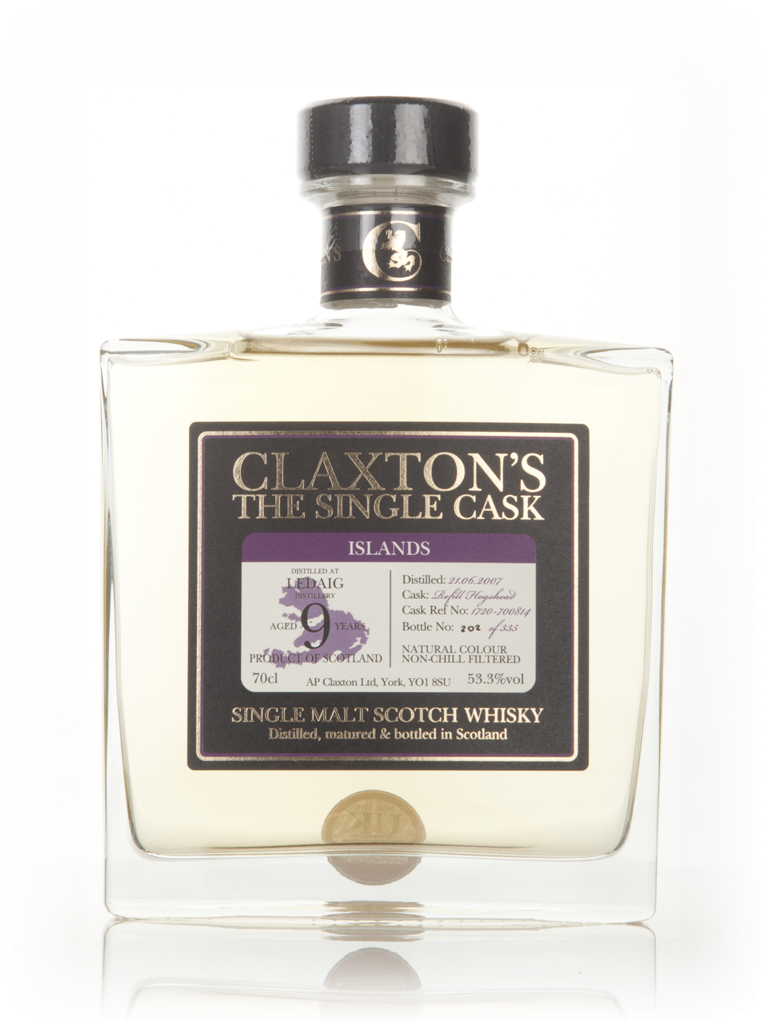 Ledaig 9 Year Old 2007 - Claxton's 70cl product image
