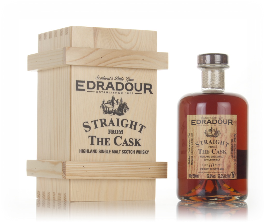 Edradour 10 Year Old 2006 (cask 381) - Straight From The Cask 50cl product image