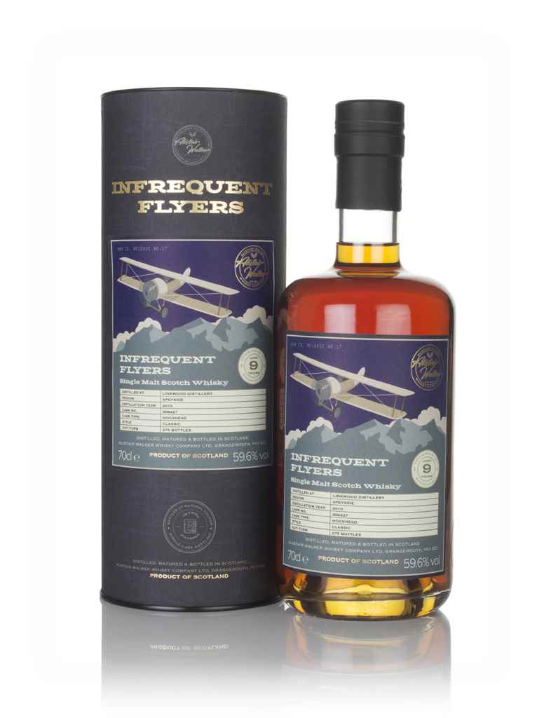 Linkwood 9 Year Old 2010 (cask 306427) - Infrequent Flyers (Alistair Walker) 70cl product image