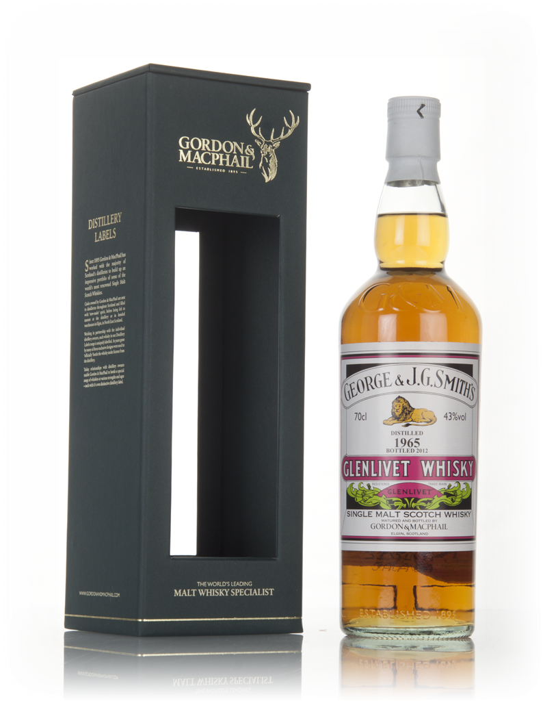 Smith's Glenlivet 1965 (bottled 2012) - Gordon & MacPhail 70cl product image