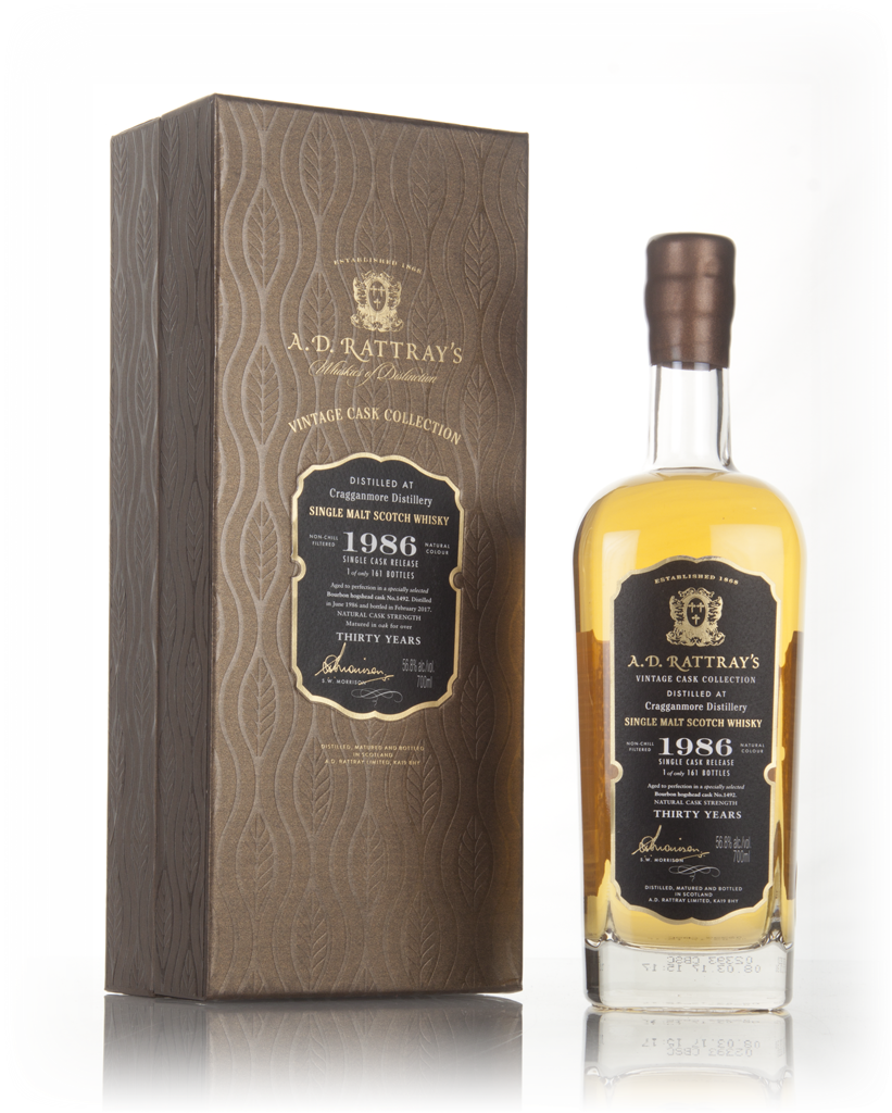 Cragganmore 30 Year Old 1986 (cask 1492) - Vintage Cask Collection (A.D. Rattray) 70cl product image