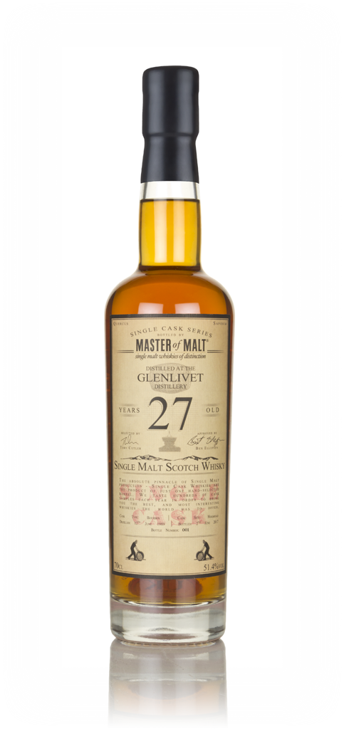 Glenlivet 27 Year Old 1989 - Single Cask (Master of Malt) 70cl product image