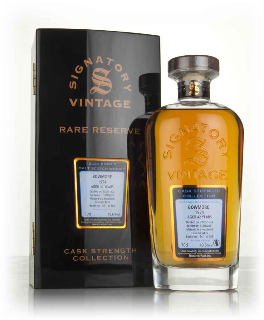 Bowmore 42 Year Old 1974 (cask 4435) - Cask Strength Collection Rare Reserve (Signatory) 70cl product image