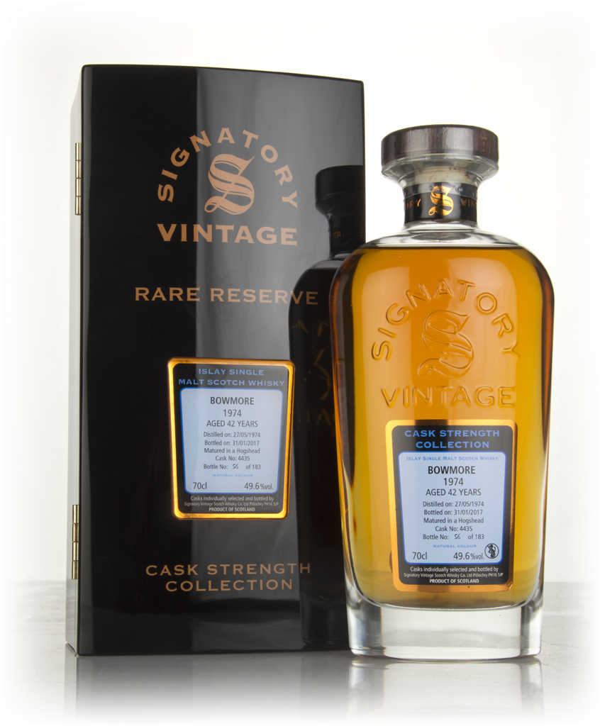 Bowmore 42 Year Old 1974 (cask 4435) - Cask Strength Collection Rare Reserve (Signatory) 70cl product image