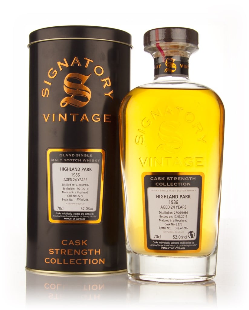 Highland Park 24 Year Old 1986 Cask 2276 - Cask Strength Collection (Signatory) 70cl product image