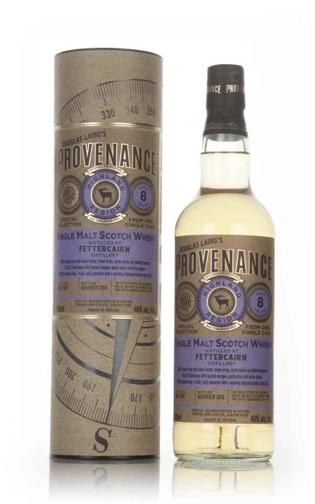Fettercairn 8 Year Old 2008 (cask 11512) - Provenance (Douglas Laing) 70cl product image