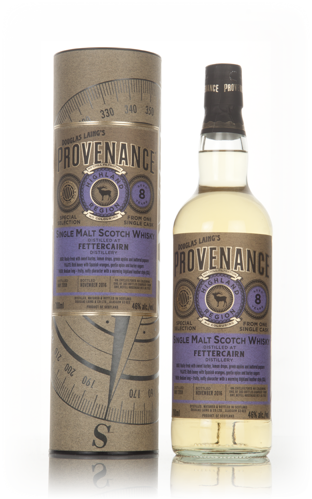 Fettercairn 8 Year Old 2008 (cask 11512) - Provenance (Douglas Laing) 70cl product image