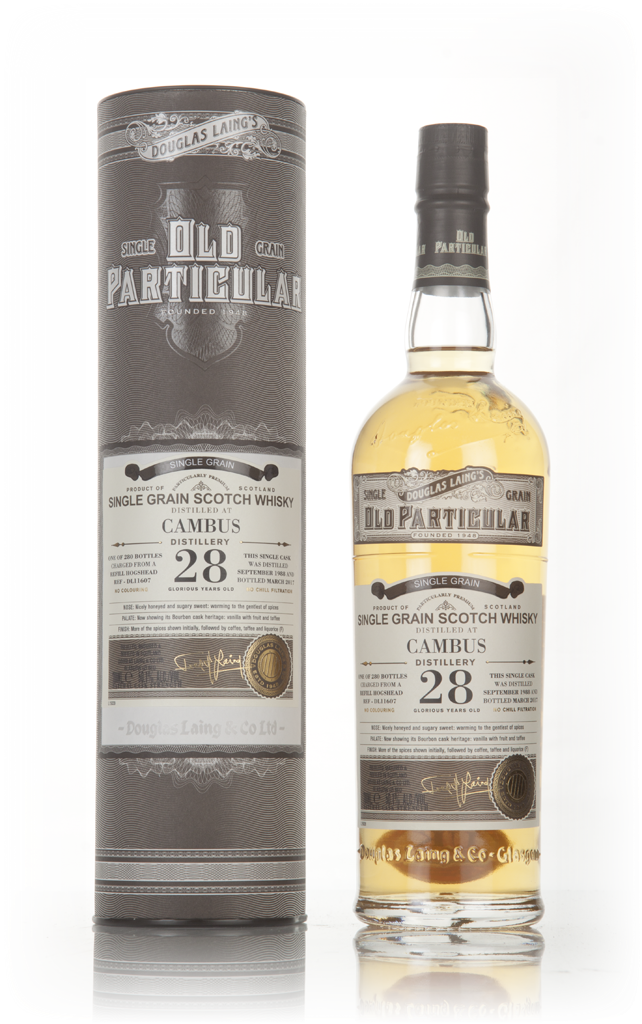 Cambus 28 Year Old 1988 (cask 11607) - Old Particular (Douglas Laing) 70cl product image