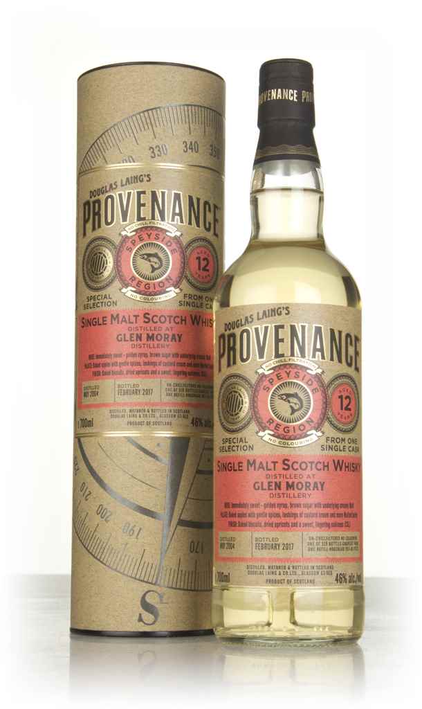 Glen Moray 12 Year Old 2004 - Provenance (Douglas Laing) 70cl product image
