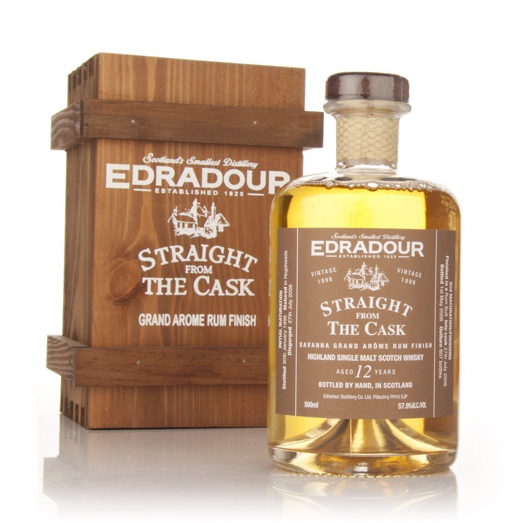 Edradour 12 Year Old 1996 Grande Arome Rum Cask Finish - Straight from the Cask 50cl product image