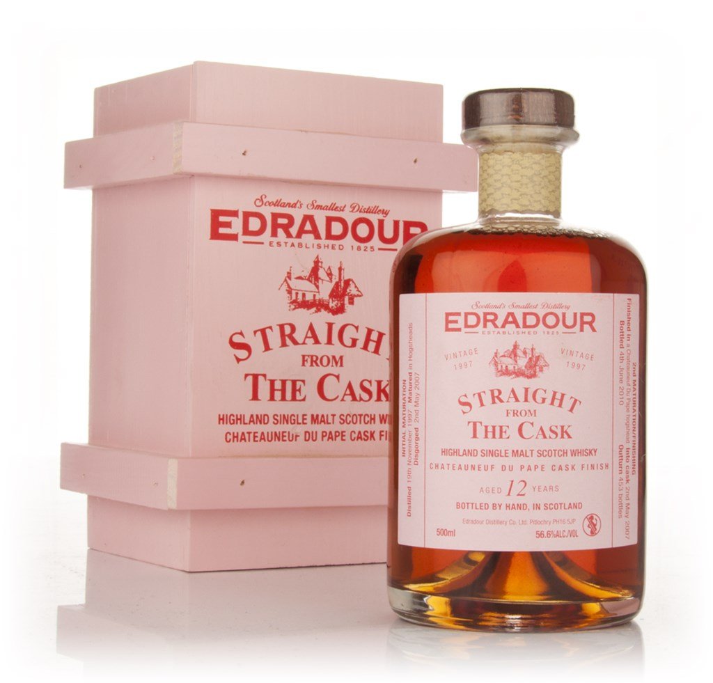 Edradour 12 Year Old 1997 Châteauneuf-du-Pape Cask Finish - Straight from the Cask 50cl product image