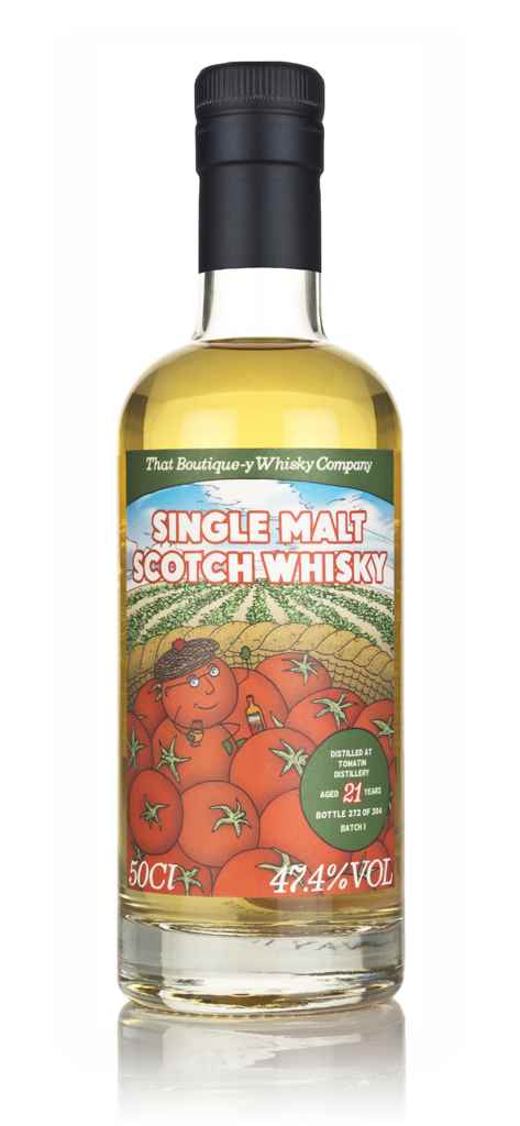 Tomatin 21 Year Old - Batch 1 (That Boutique-y Whisky Company) 50cl product image
