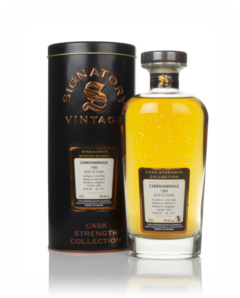 Cameronbridge 35 Year Old 1984 (cask 19300) - Cask Strength Collection (Signatory) 70cl product image