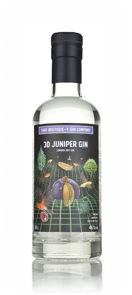 3D Juniper Gin - Crossbill (That Boutique-y Gin Company) 50cl product image