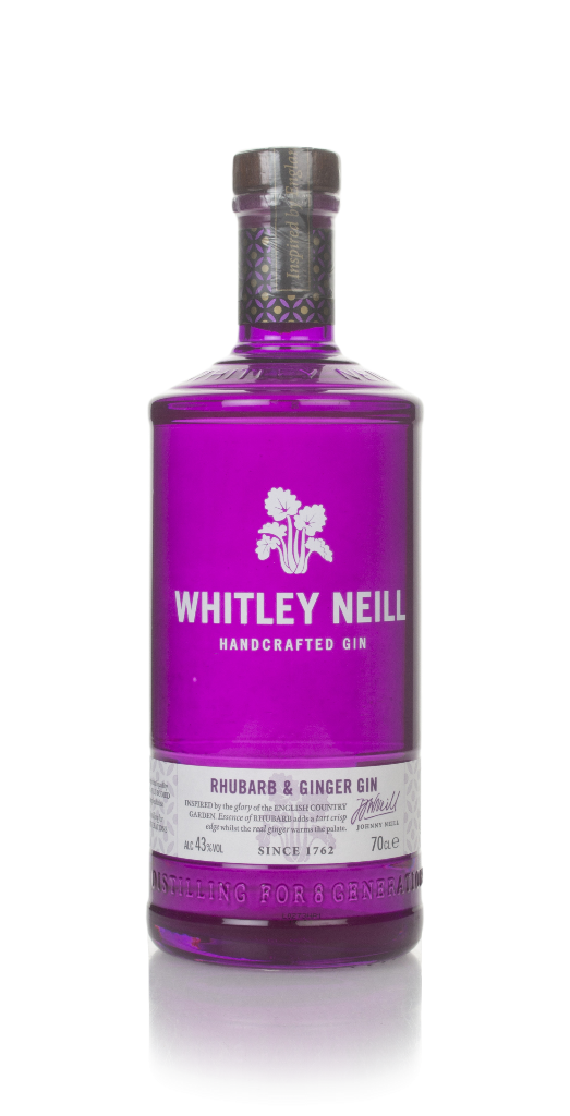 Whitley Neill Rhubarb & Ginger Gin (43%) 70cl product image