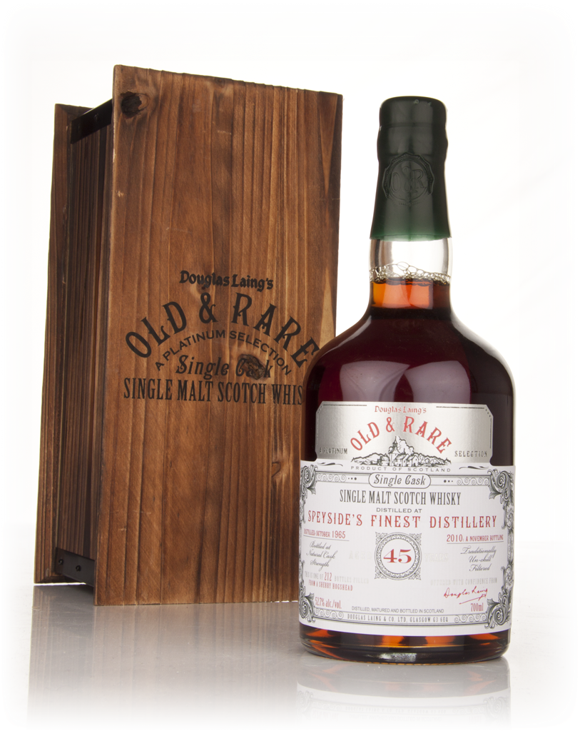 Probably Speyside's Finest 45 Year Old 1965 - Old and Rare Platinum 70cl product image