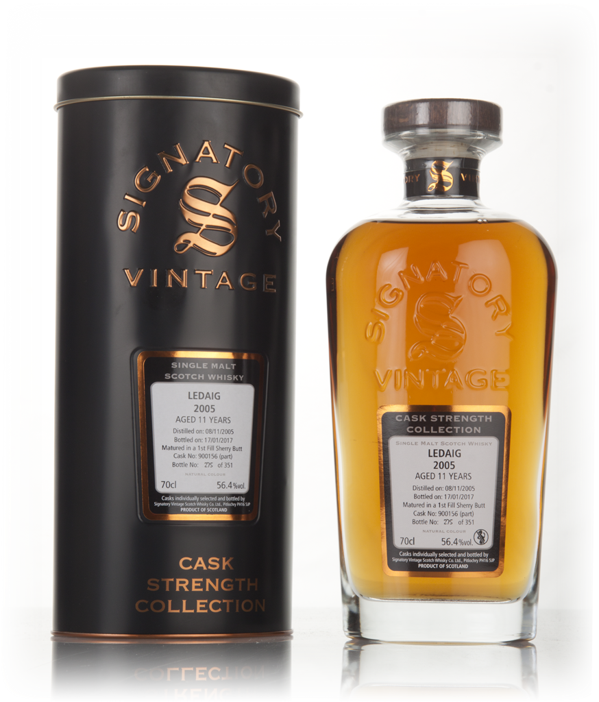 Ledaig 11 Year Old 2005 (cask 900156) - Cask Strength Collection (Signatory) 70cl product image