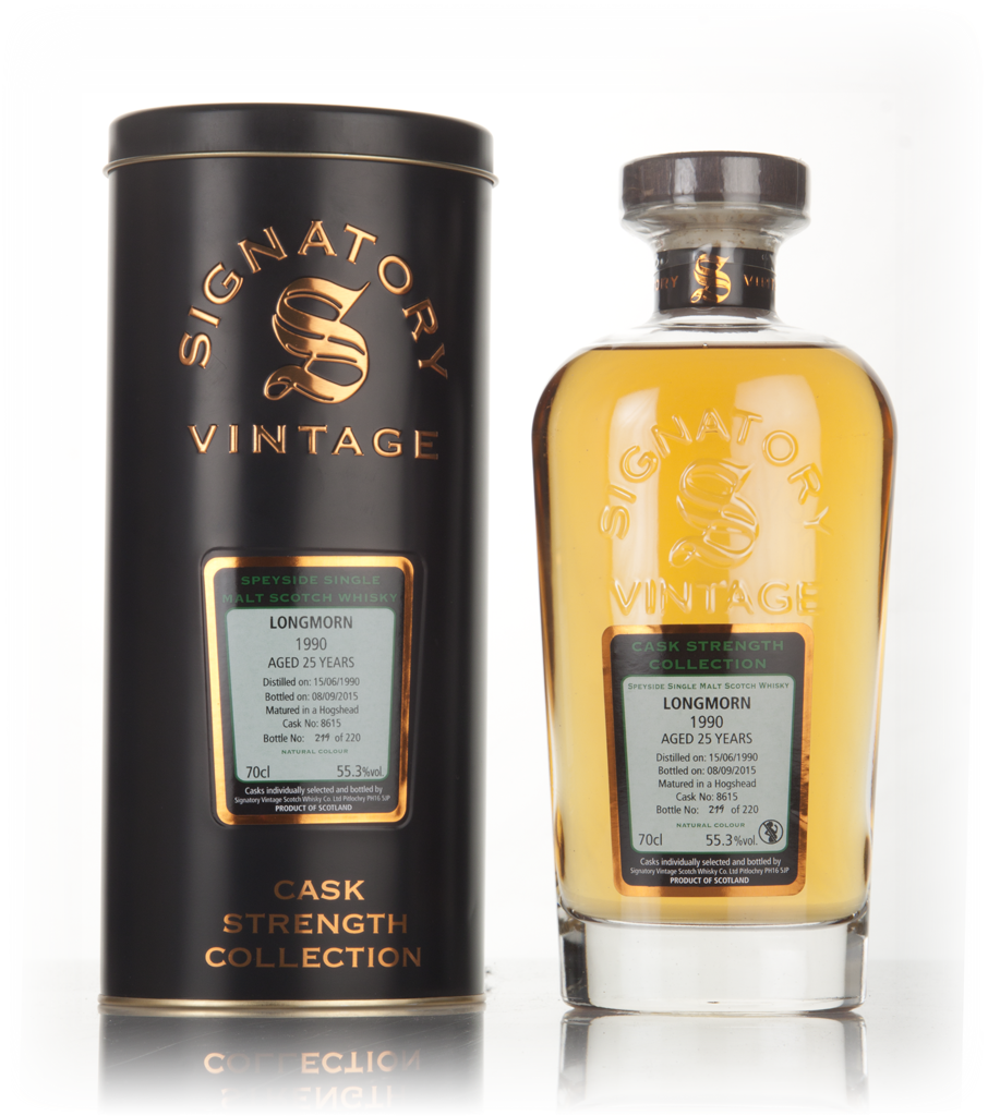 Longmorn 25 Year Old 1990 (cask 8615) - Cask Strength Collection (Signatory) 70cl product image