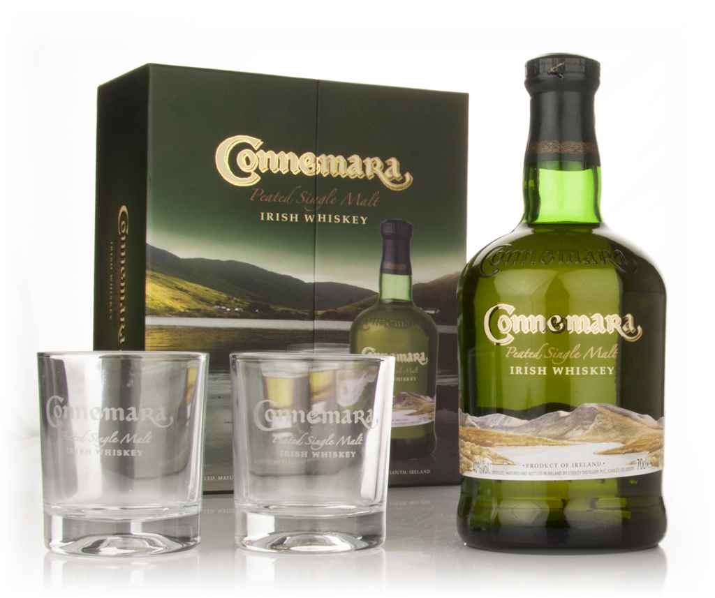 Connemara Peated Single Malt + 2 Glasses 70cl product image