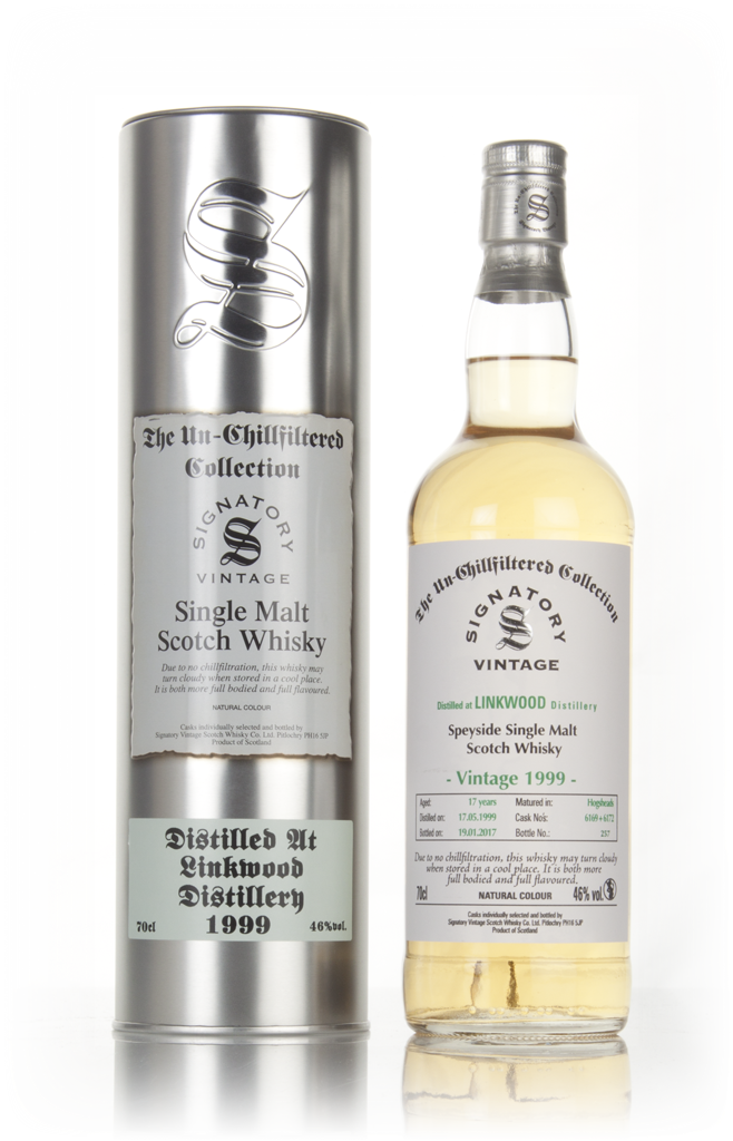Linkwood 17 Year Old 1999 (casks 6169 & 6172) - Un-Chillfiltered Collection (Signatory) 70cl product image
