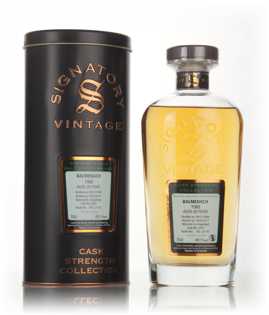 Balmenach 28 Year Old 1988 (cask 3243) - Cask Strength Collection (Signatory) 70cl product image