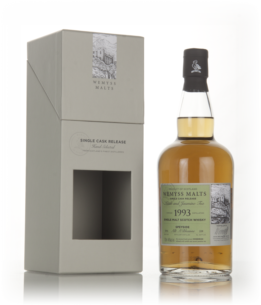 Nettle and Jasmine Tea 1993 (bottled 2016) - Wemyss Malts (Allt-á-Bhainne) 70cl product image