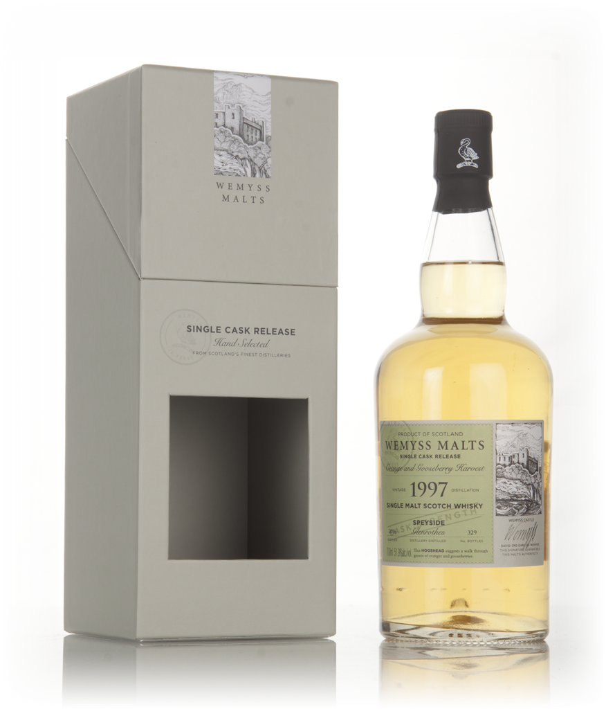 Orange and Gooseberry Harvest 1997 (bottled 2016) - Wemyss Malts (Glenrothes) 70cl product image