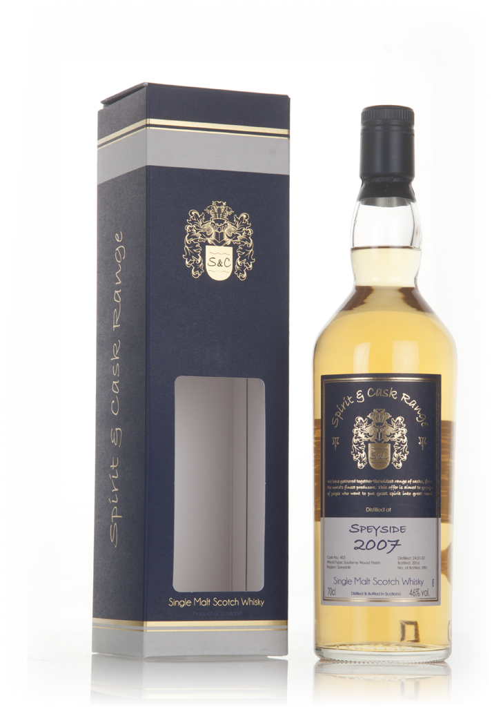 Speyside 2007 (bottled 2016) (cask 453) - Spirit & Cask Range 70cl product image