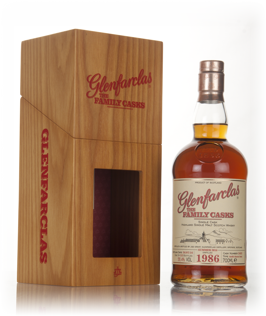 Glenfarclas 1986 (cask 3452) Family Cask Summer 2016 Release 70cl product image