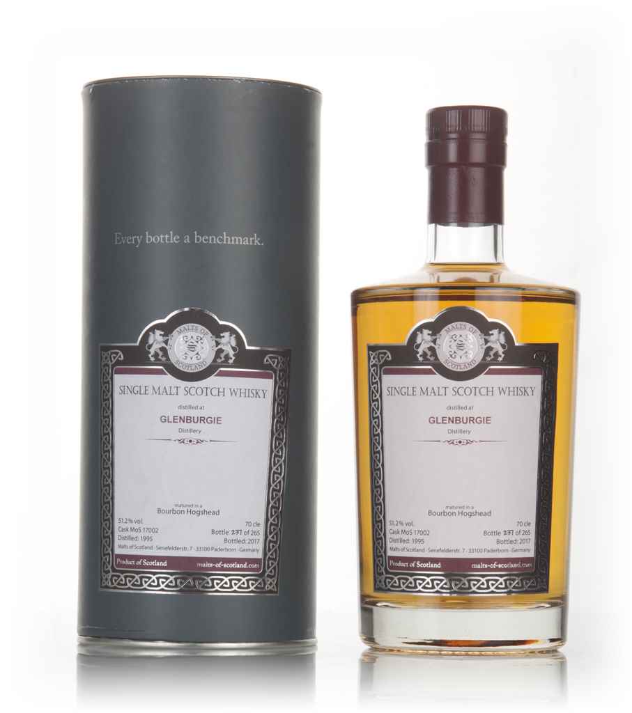 Glenburgie 1995 (bottled 2017) (cask 17002) - Malts of Scotland 70cl product image