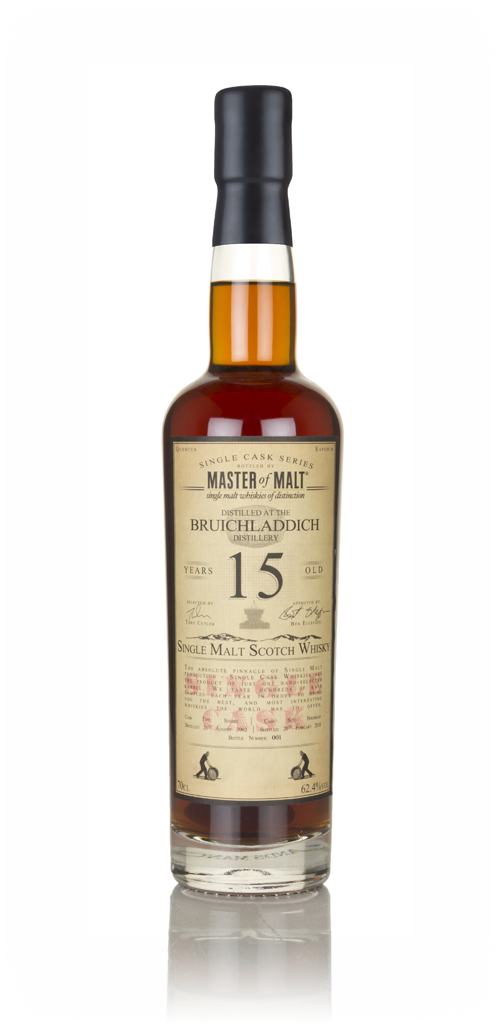 Bruichladdich 15 Year Old 2002 - Single Cask (Master of Malt) 70cl product image
