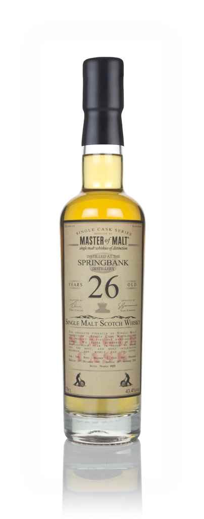 Springbank 26 Year Old 1991 - Single Cask (Master of Malt) 70cl product image