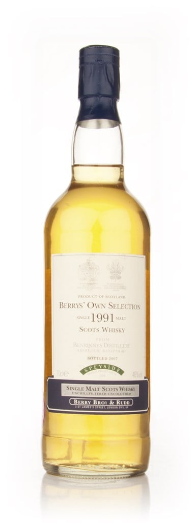 Benrinnes 1991 (Berry Bros. & Rudd) 70cl product image