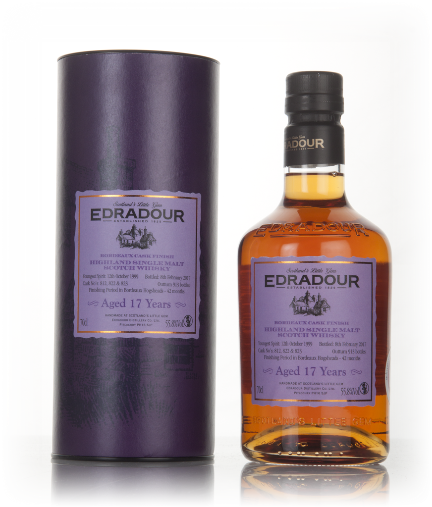 Edradour 17 Year Old 1999 - Bordeaux Cask Finish 70cl product image