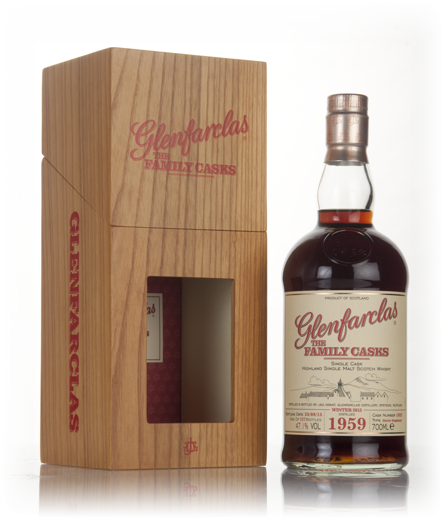 Glenfarclas 1959 (cask 1822) Family Cask Winter 2015 Release 70cl product image