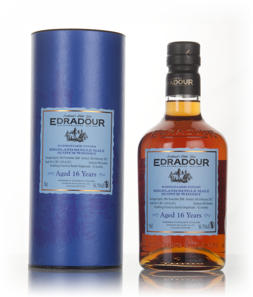 Edradour 16 Year Old 2000 - Barolo Cask Finish 70cl product image